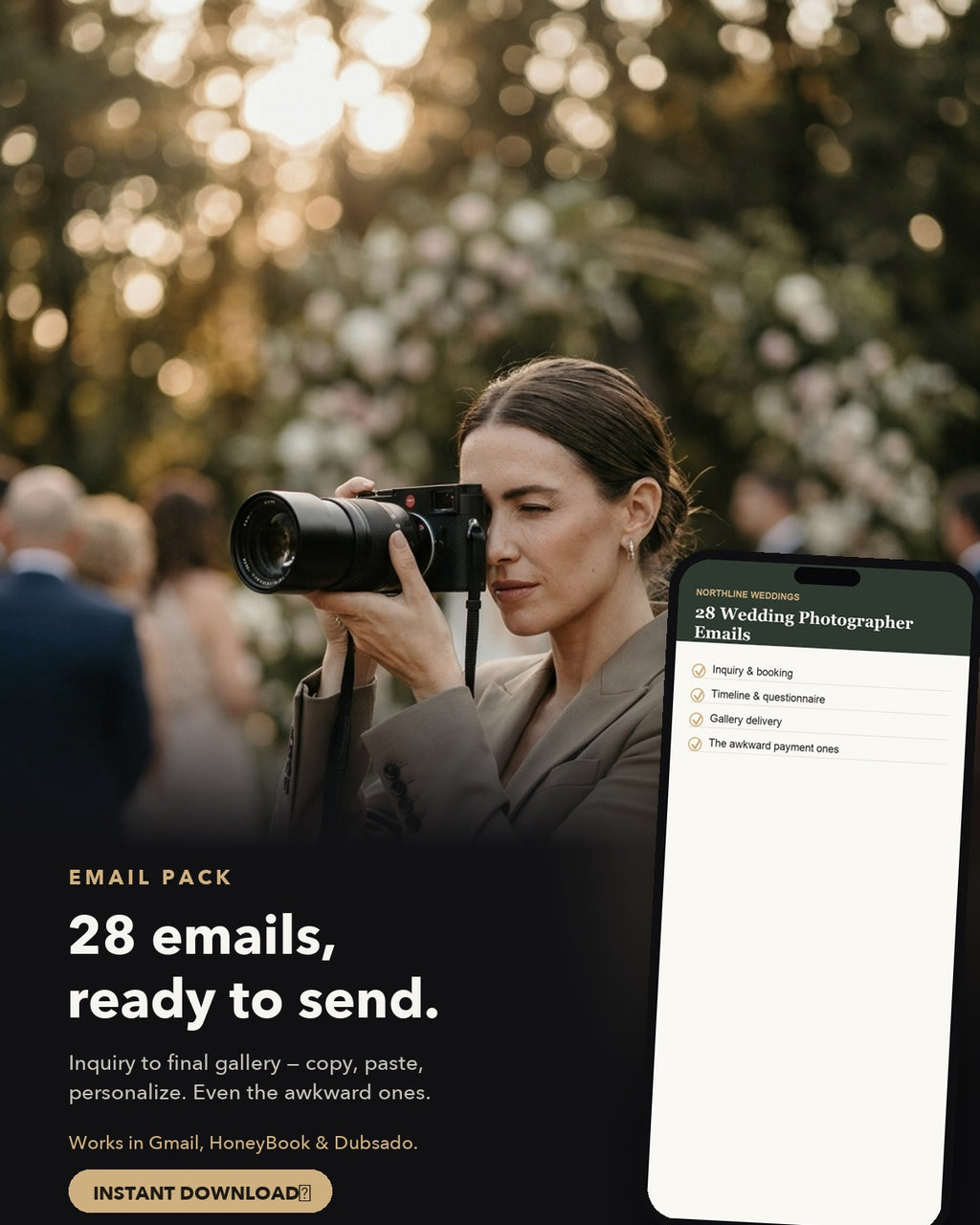 Wedding Photographer Email Pack
