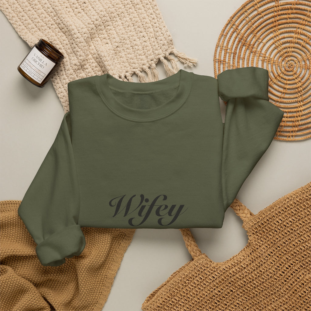 Wifey Sweatshirt | Wedding & Bridal Gift