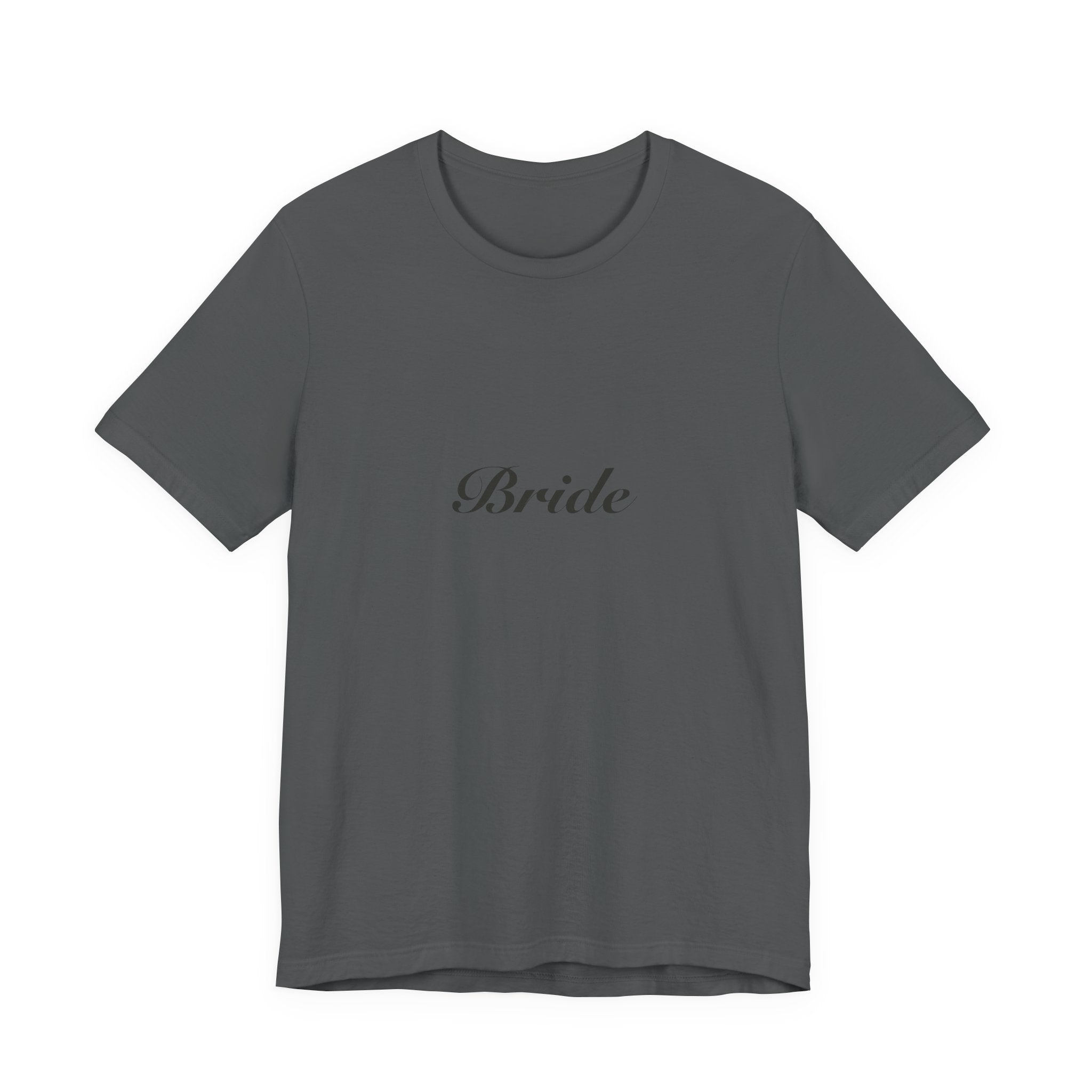 Bride Shirt | Elegant Script Bride Tee for Bachelorette & Wedding