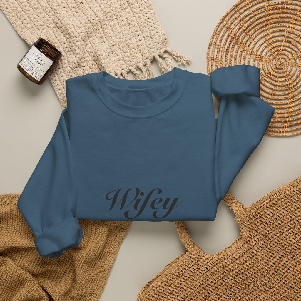 Wifey Sweatshirt | Wedding & Bridal Gift