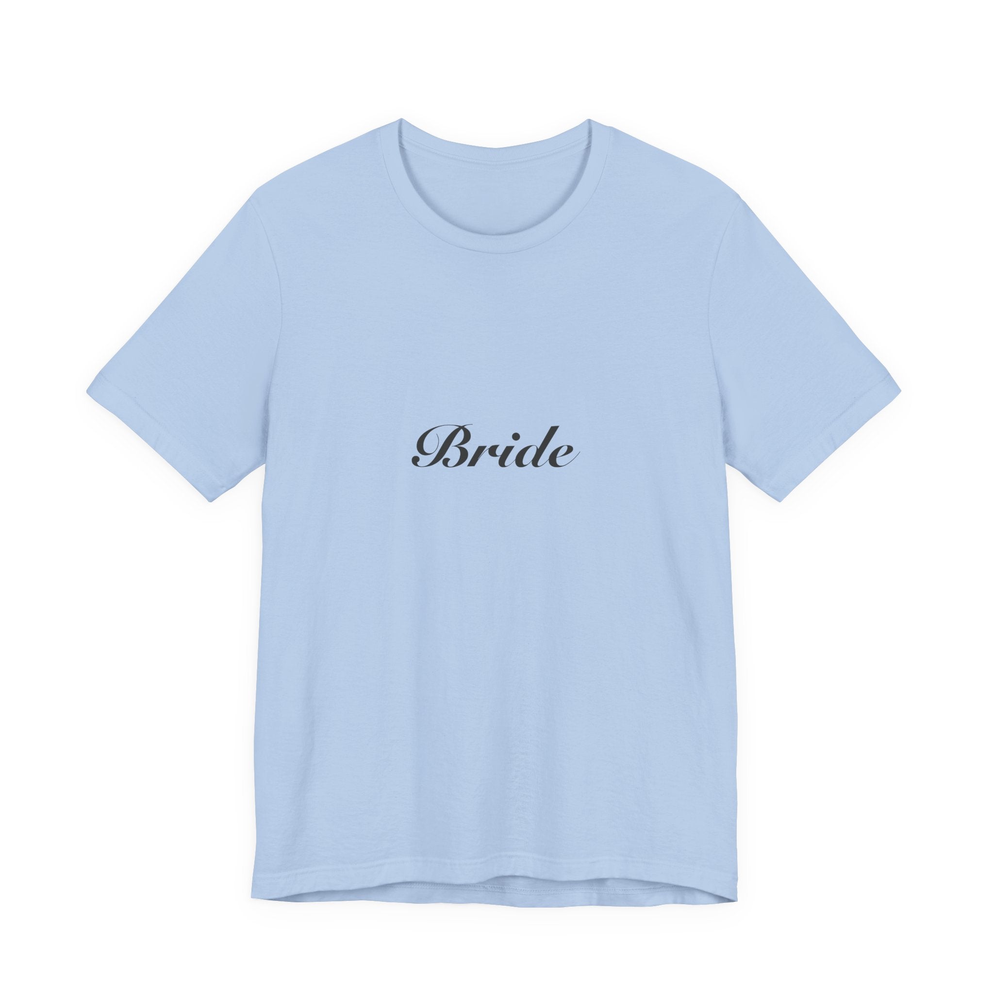Bride Shirt | Elegant Script Bride Tee for Bachelorette & Wedding