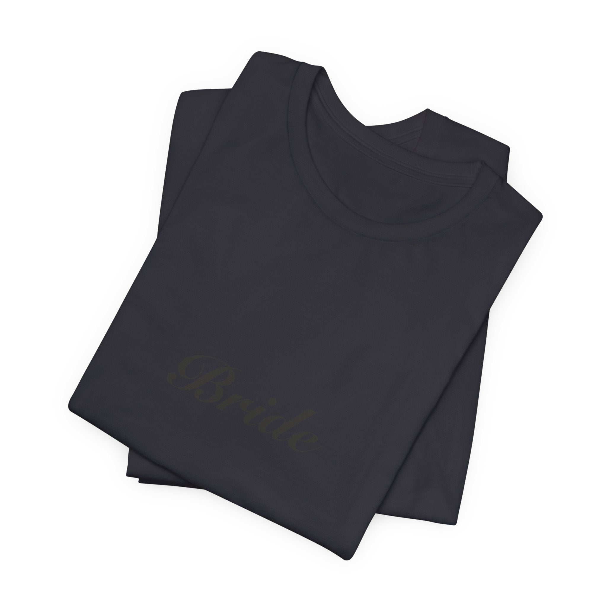Bride Shirt | Elegant Script Bride Tee for Bachelorette & Wedding