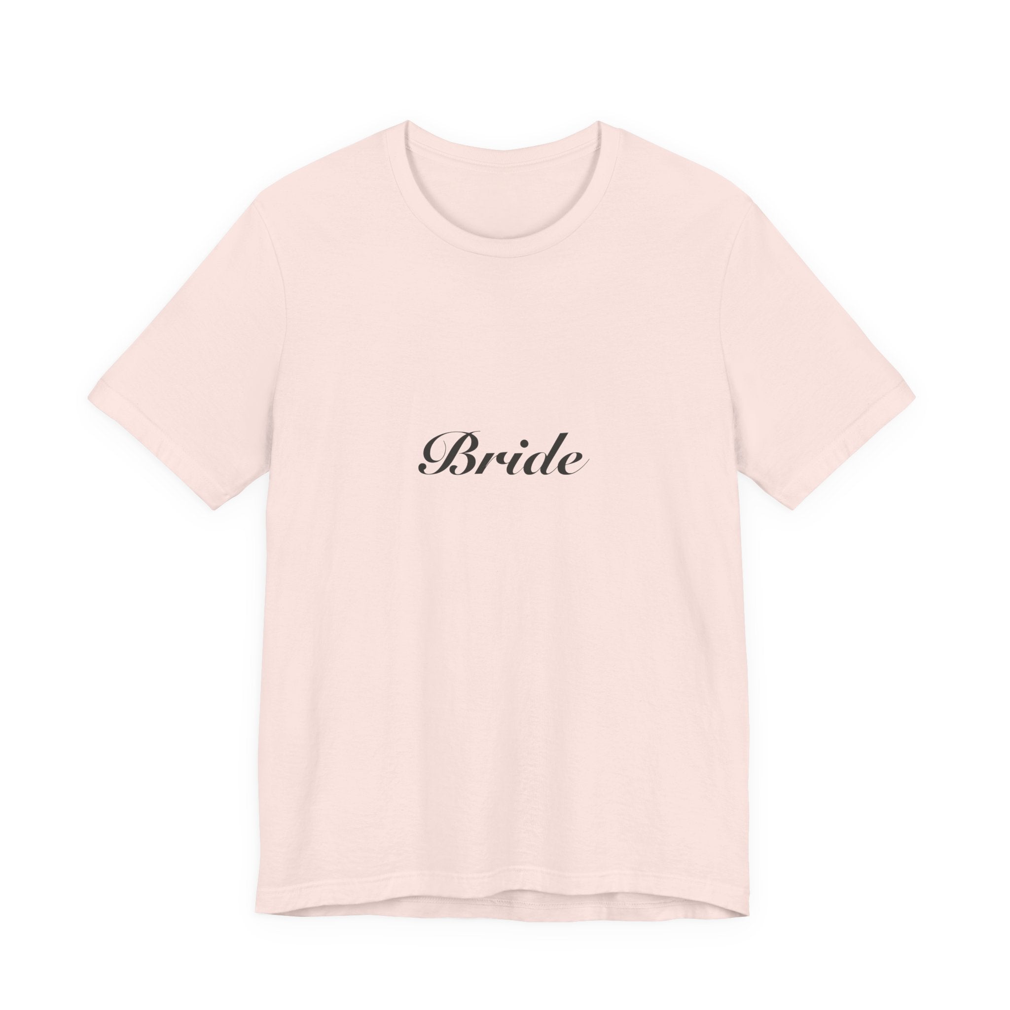 Bride Shirt | Elegant Script Bride Tee for Bachelorette & Wedding