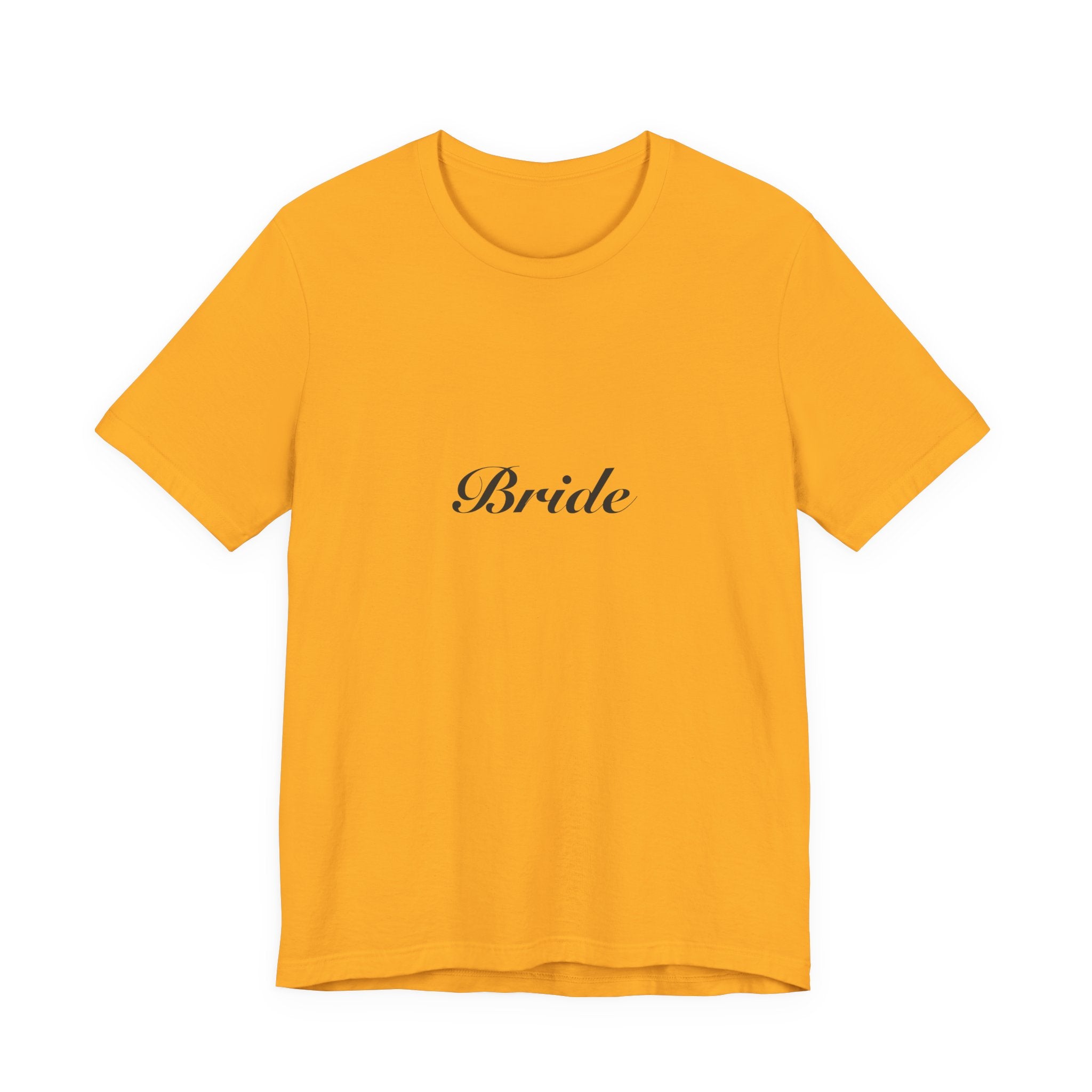 Bride Shirt | Elegant Script Bride Tee for Bachelorette & Wedding
