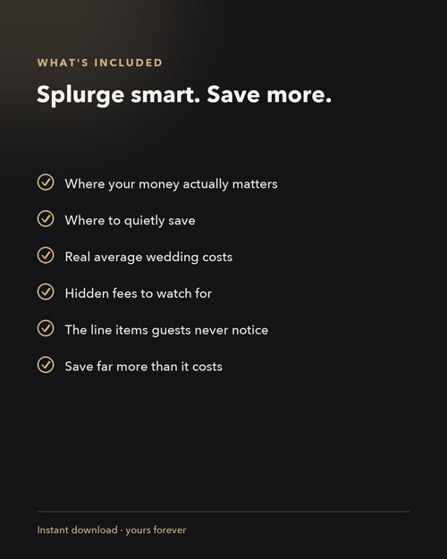 Budget Guide — what's included