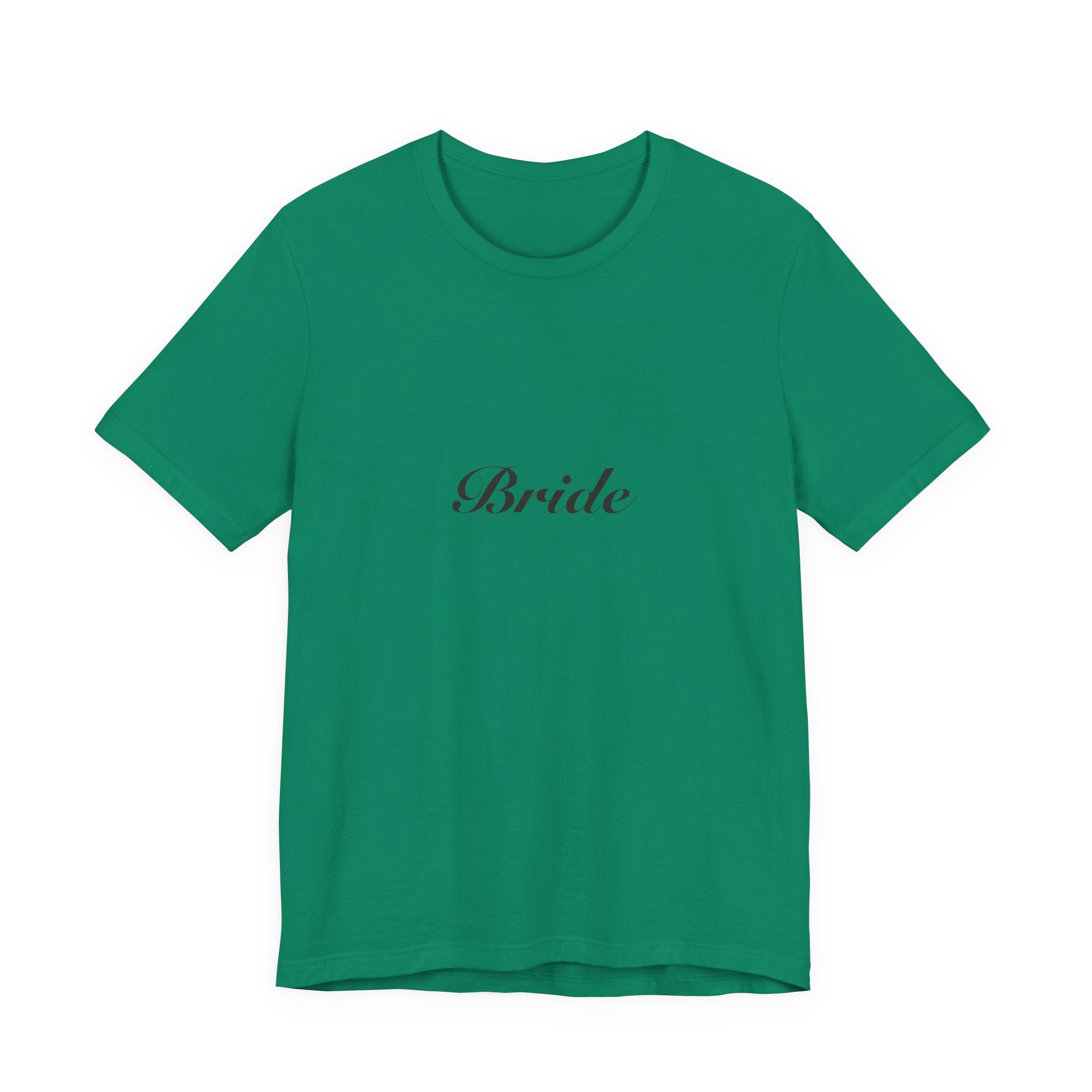 Bride Shirt | Elegant Script Bride Tee for Bachelorette & Wedding