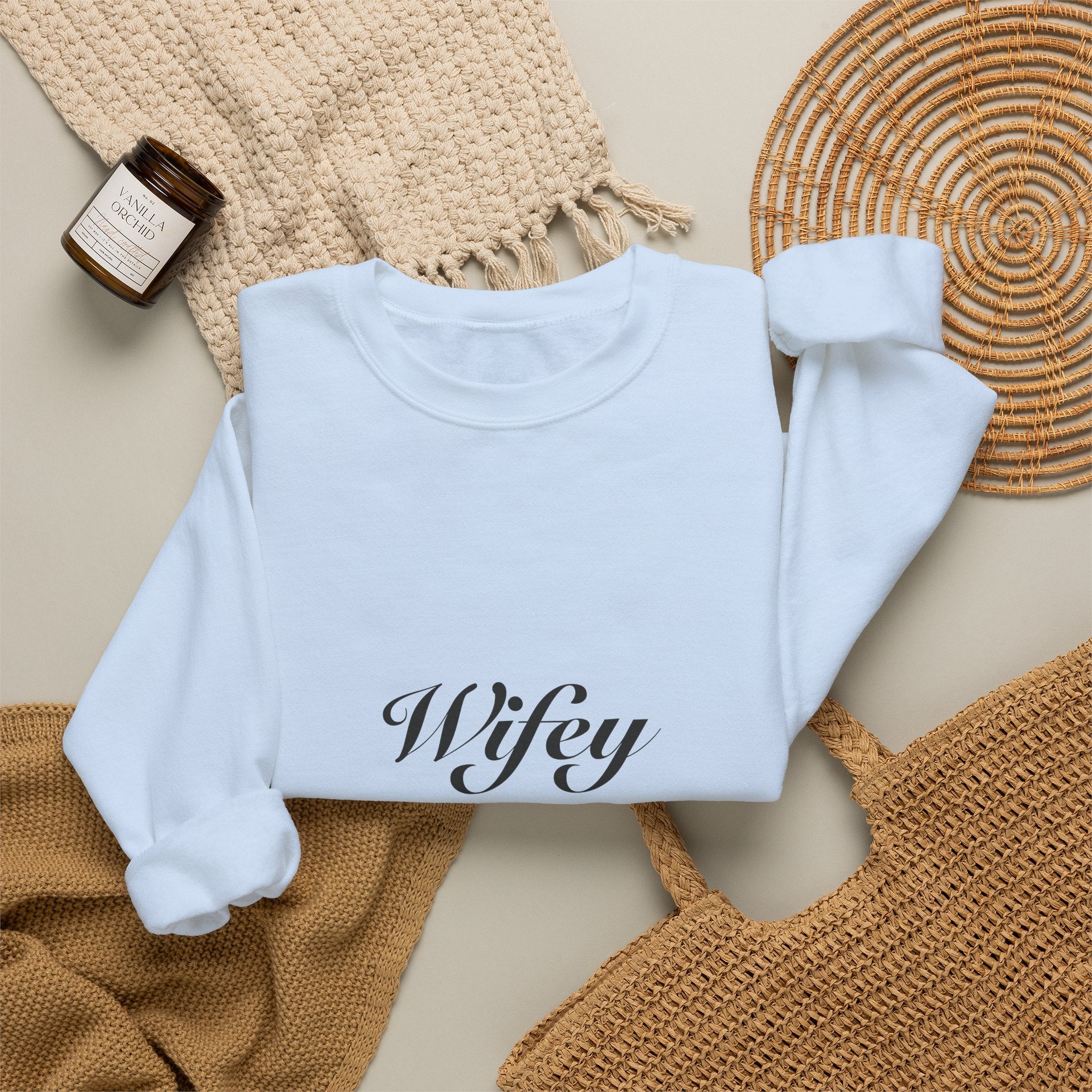 Wifey Sweatshirt | Wedding & Bridal Gift