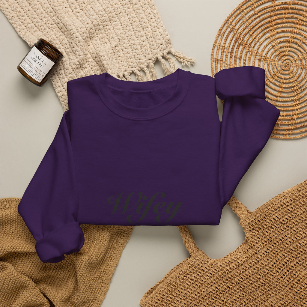 Wifey Sweatshirt | Wedding & Bridal Gift