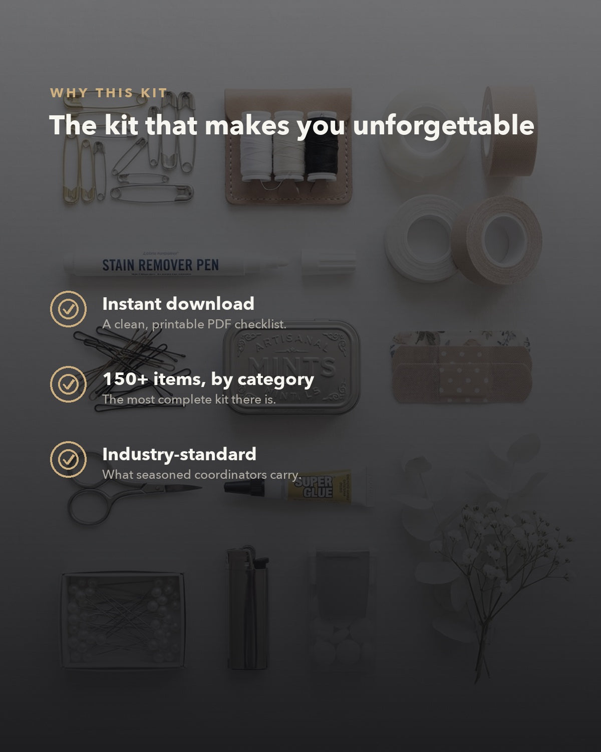 Planner Emergency Kit — why this kit