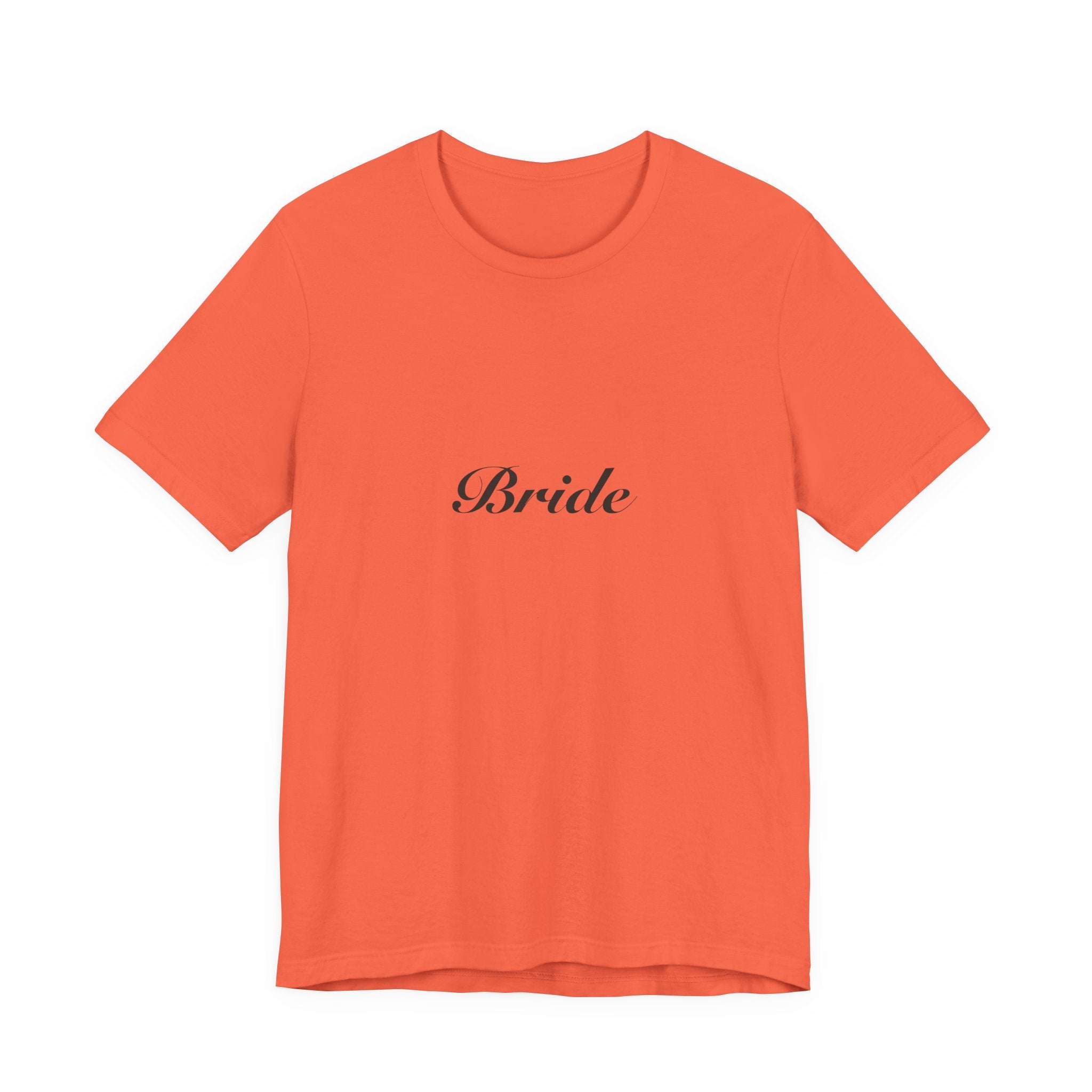 Bride Shirt | Elegant Script Bride Tee for Bachelorette & Wedding