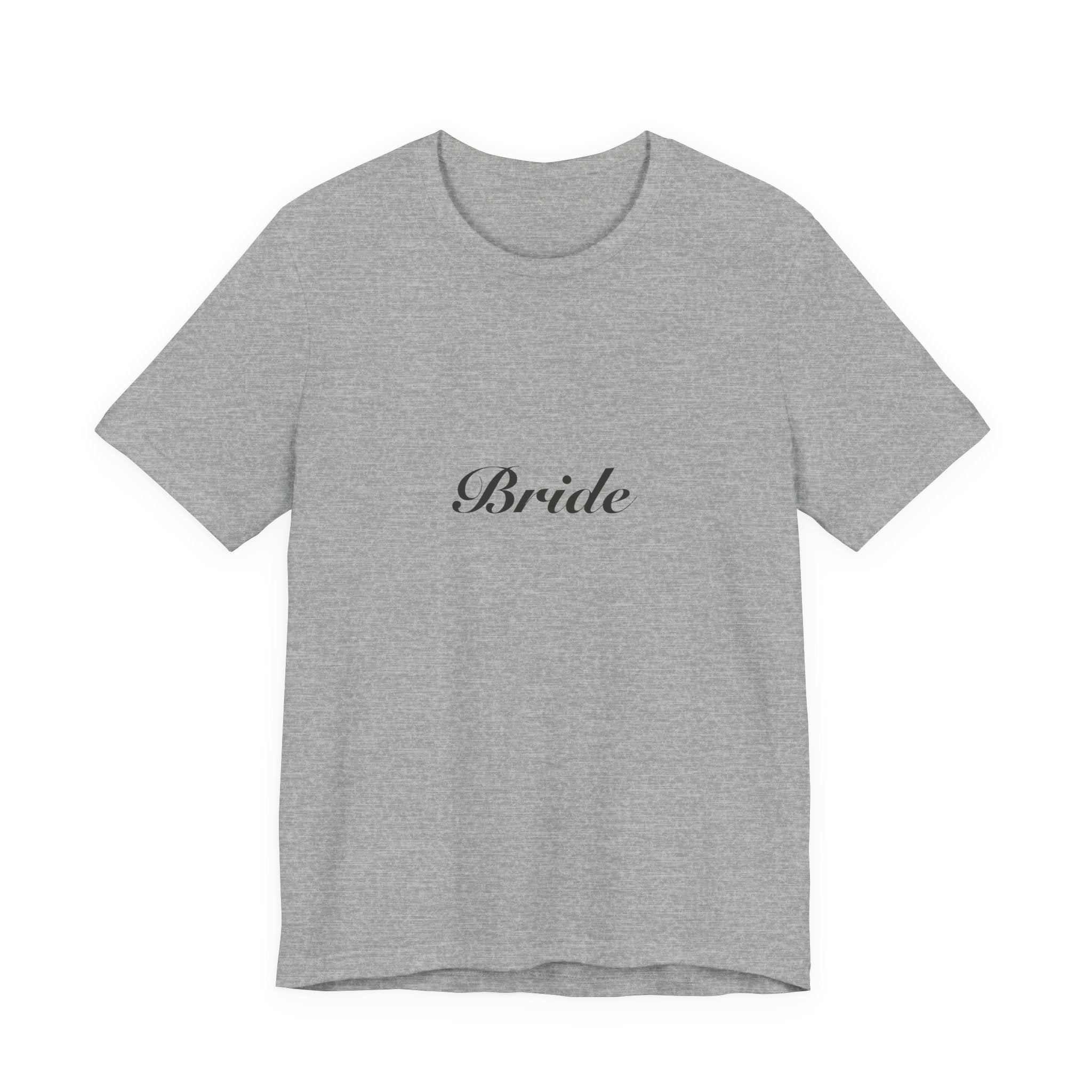 Bride Shirt | Elegant Script Bride Tee for Bachelorette & Wedding