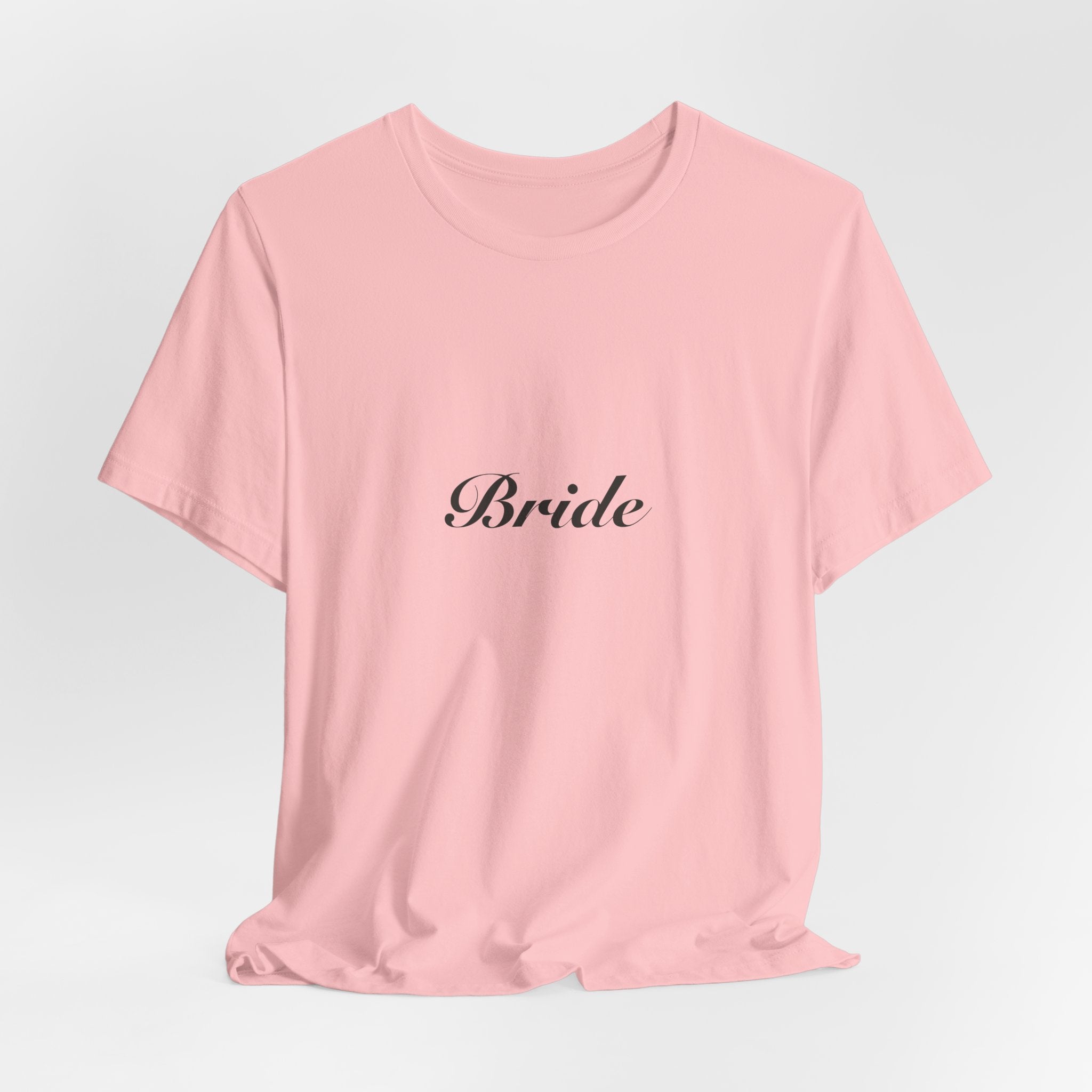 Bride Shirt | Elegant Script Bride Tee for Bachelorette & Wedding