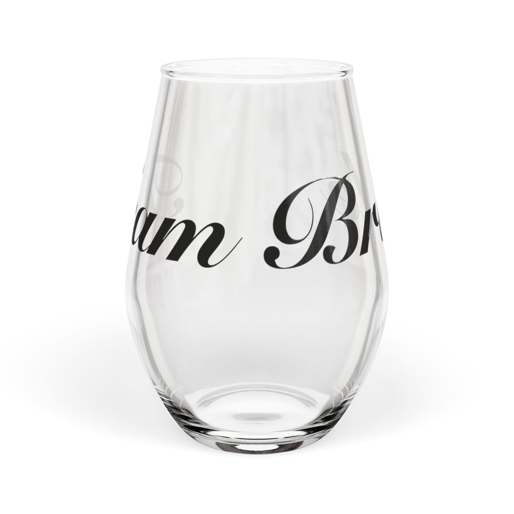 Team Bride Stemless Wine Glass | Bachelorette & Bridesmaid Proposal Gift
