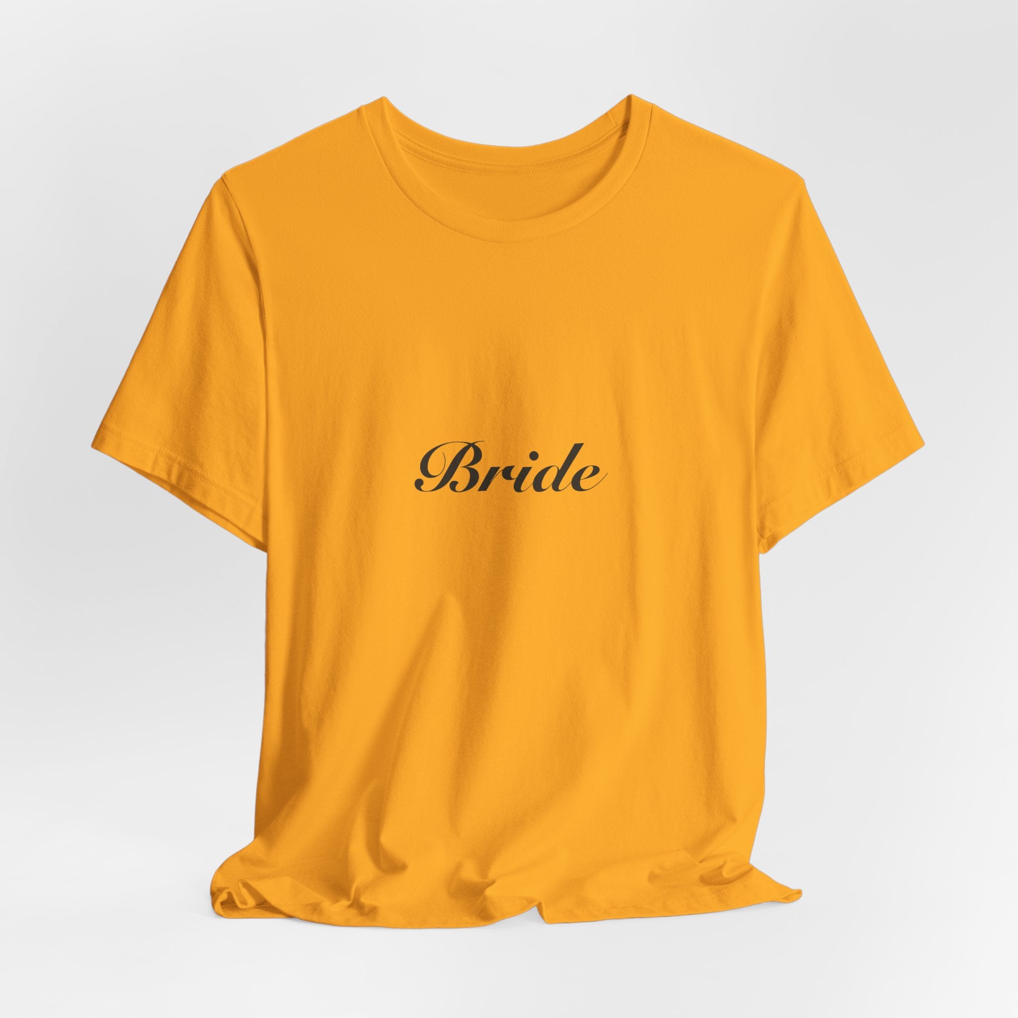 Bride Shirt | Elegant Script Bride Tee for Bachelorette & Wedding