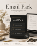 Wedding Photographer Emails – 28 Client Email Templates for Booking Couples Fast