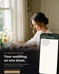 All-in-One Wedding Planner spreadsheet