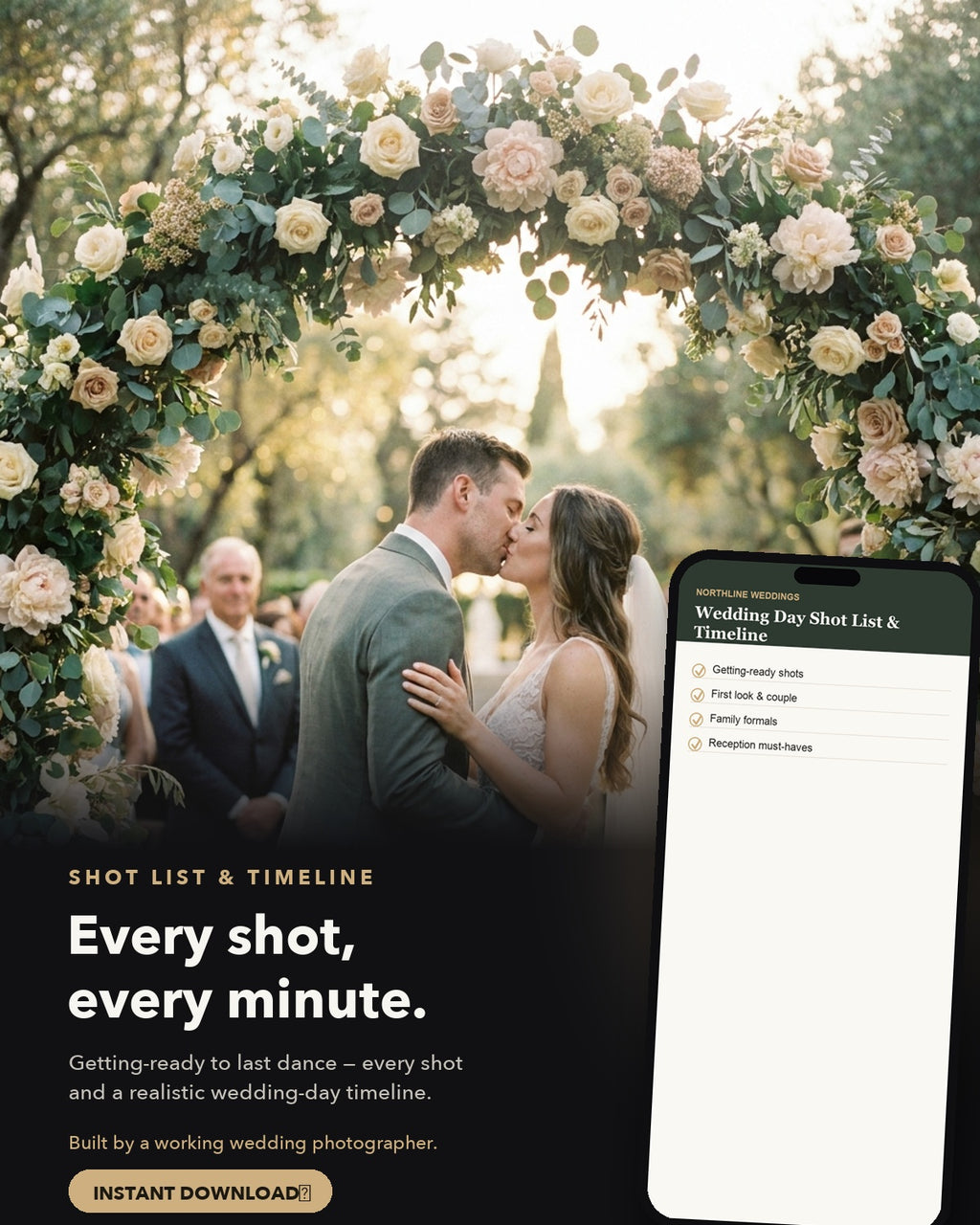 Wedding Day Shot List & Timeline