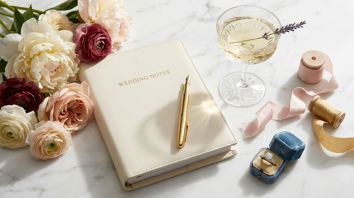 Wedding planning toolkit — seating chart, budget tracker, photo shot list