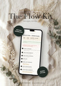 The Flow Kit — styled flat lay